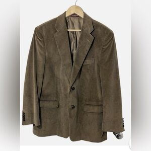 Covington Men's Brown Corduroy Blazer Jacket 48R